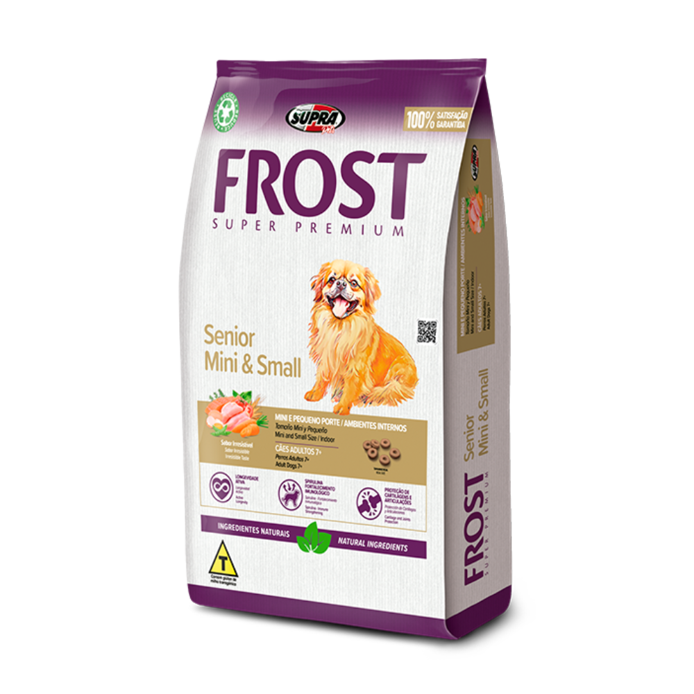 Frost Senior razas pequeñas y mini